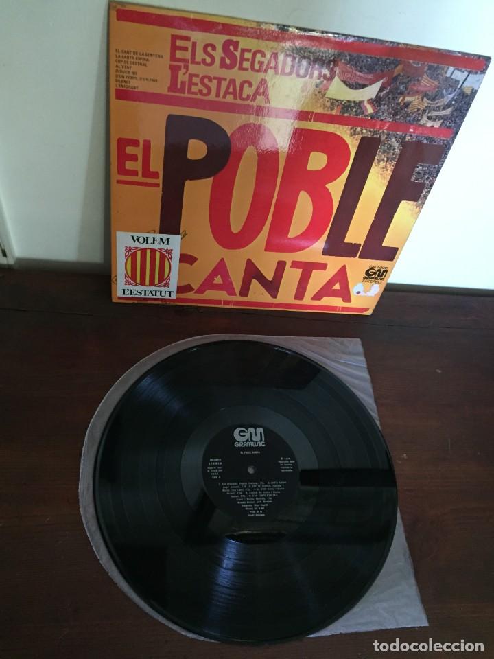Discos de vinilo: els segadors l&acute;estaca el poble canta - Foto 1