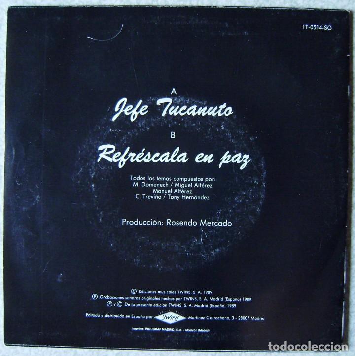 Discos de vinilo: DECIBELIOS.JEFE TUCANUTO + 1...COMO NUEVO - Foto 2