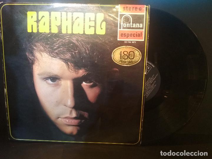 Discos de vinilo: RAPHAEL RAPHAEL LP SPAIN 1969 PDELUXE - Foto 1