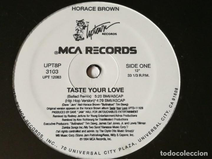 Discos de vinilo: Horace Brown - Taste Your Love - 1994 - Foto 1