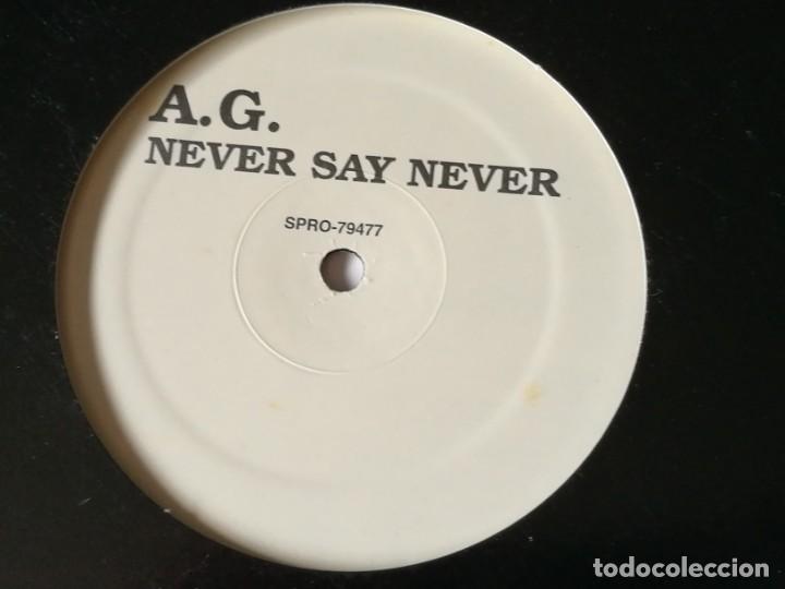 Discos de vinilo: A.G. - Never Say Never - Foto 2
