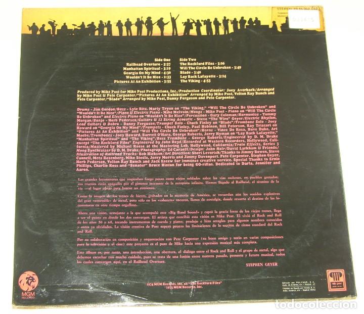 Discos de vinilo: Mike Post &lrm;&ndash; Railhead Overture - POLYDOR 1975 - Foto 2