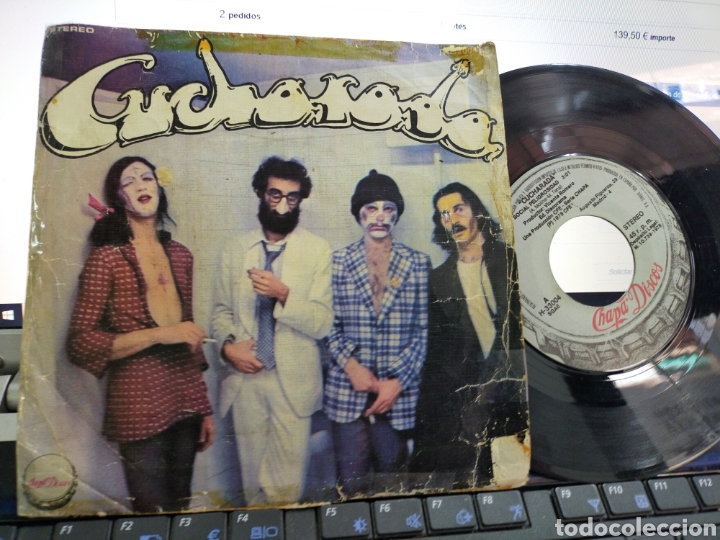 Discos de vinil: Cucharada single social peligrosidad 1978 escuchado