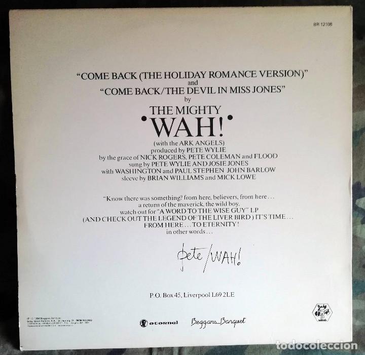 Discos de vinilo: The Mighty Wah! &ndash; Come Back Spain 1984 Synth-pop - Foto 2
