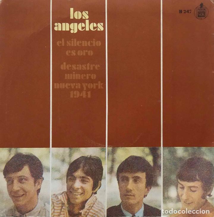 Discos de vinilo: LOS &Aacute;NGELES, EL SILENCIO ES ORO. SINGLE ESPA&Ntilde;A - Foto 1