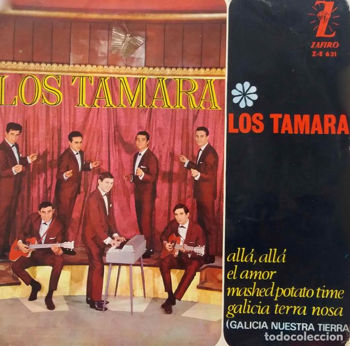 Discos de vinilo: LOS TAMARA. ALL&Aacute; ALL&Aacute; + 3 TEMAS. EP ESPA&Ntilde;A - Foto 1