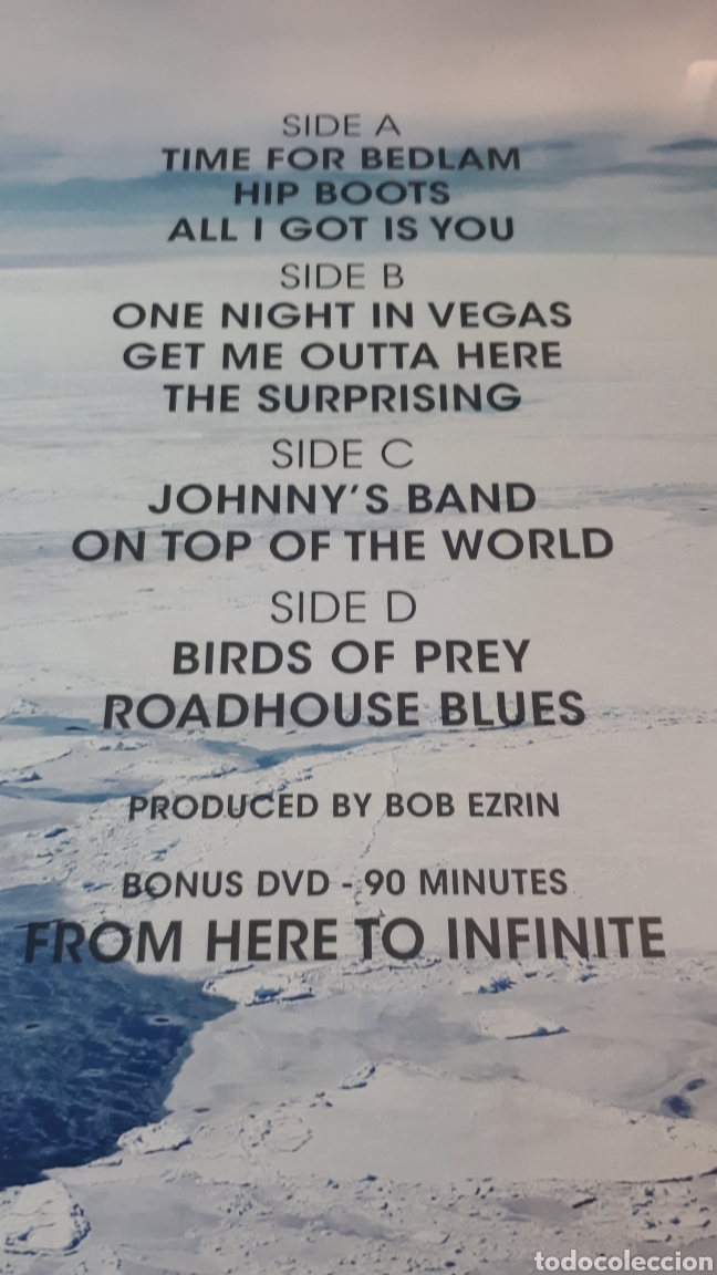 Discos de vinilo: DEEP PURPLE INFINITE DOBLE LP + DVD - Foto 3