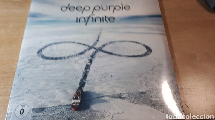 Discos de vinilo: DEEP PURPLE INFINITE DOBLE LP + DVD - Foto 1
