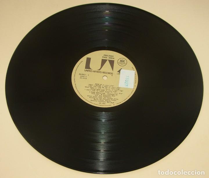 Discos de vinilo: PAUL ANKA - FEELINGS - ARIOLA 1975 - Foto 5