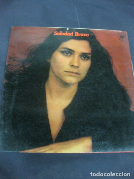 Discos de vinilo: SOLEDAD BRAVO. LA VIDA NO VALE NADA. LP CBS 1976. - Foto 1