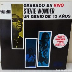 Discos de vinilo: PEQUEÑO STEVIE WONDER - GRABADO EN VIVO, UN GENIO DE 12 AÑOS MOTOWN - 1983 (1963)