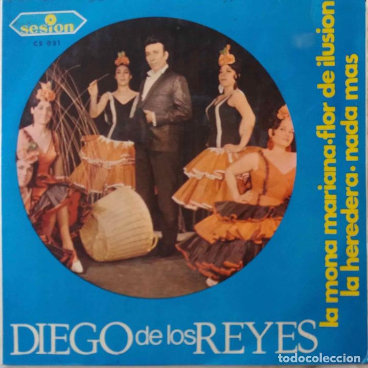 Discos de vinilo: DIEGO DE LOS REYES. LA MONA MARIANA + 3. EP - Foto 1