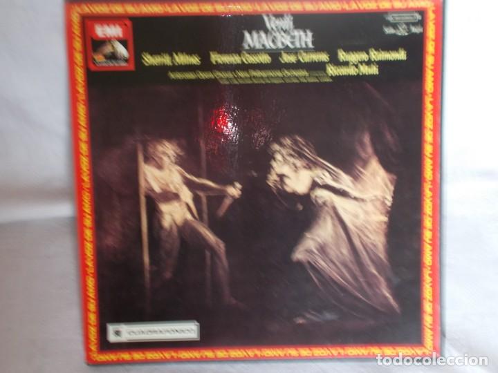 Discos de vinilo: MACBETH Verdi Caja con 3 Lps - Foto 1
