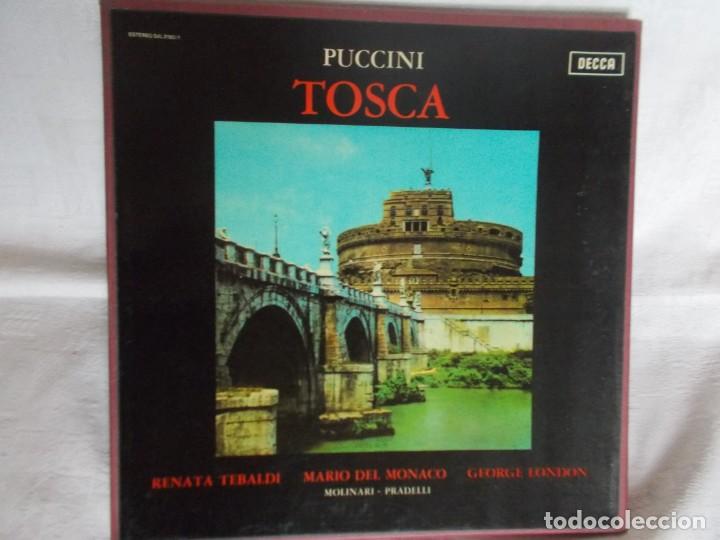 Discos de vinilo: TOSCA Puccini Caja con 2 Lps - Foto 1