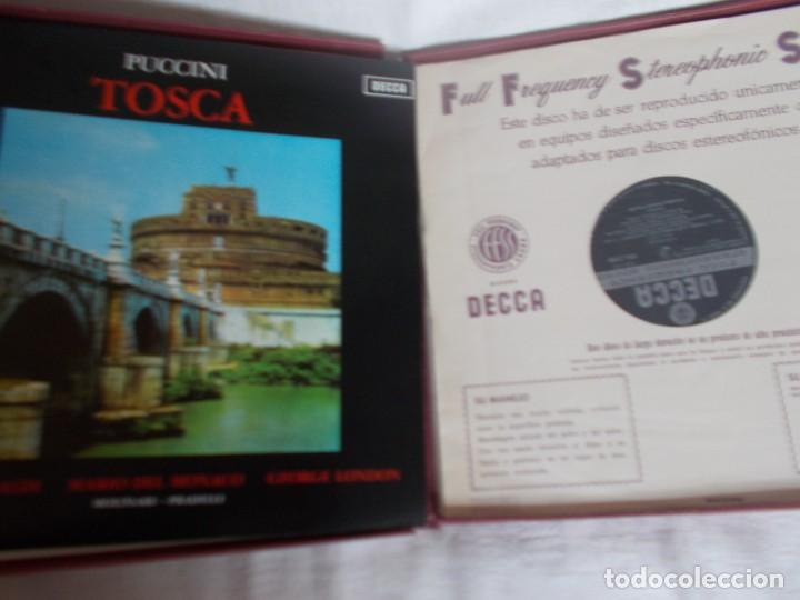 Discos de vinilo: TOSCA Puccini Caja con 2 Lps - Foto 2