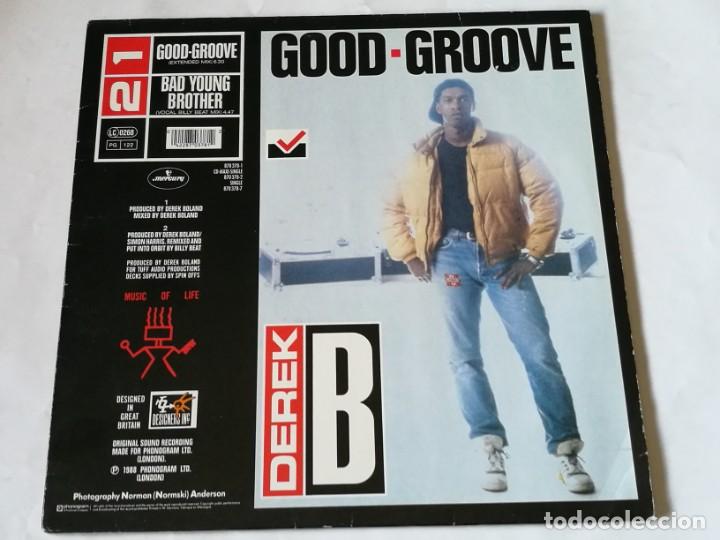 Discos de vinilo: Derek B - Good-Groove - 1988 - Foto 1