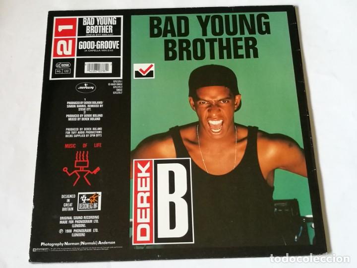 Discos de vinilo: Derek B - Good-Groove - 1988 - Foto 2