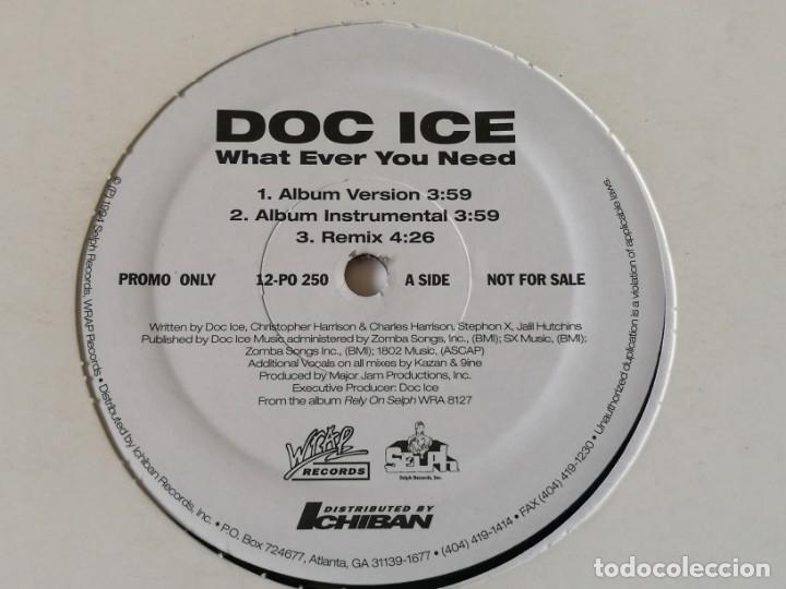 Discos de vinilo: Doc Ice - What Ever You Need - 1994 - Foto 1