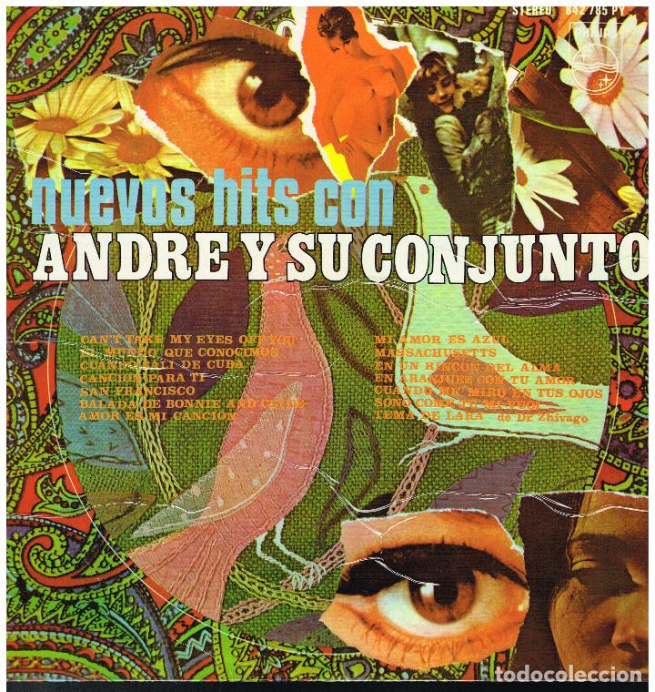 Discos de vinilo: ANDRE Y SU CONJUNTO - NUEVOS HITS CON - LP 1968 - Foto 1