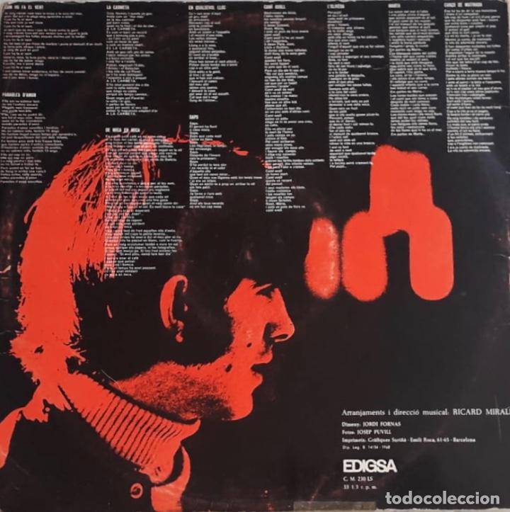 Discos de vinilo: LP Joan Manuel Serrat - Foto 2