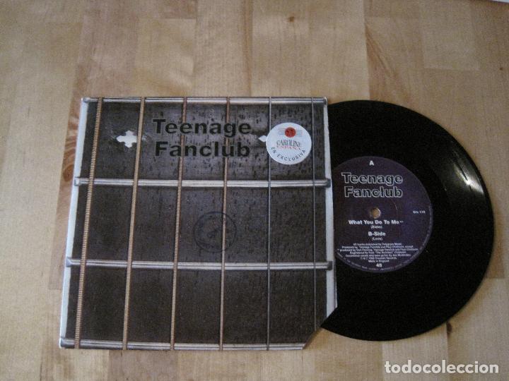 Discos de vinilo: EP TEENAGE FANCLUB WHAT YOU DO TO ME UK 1992 + INSERT - Foto 1 - 217885558