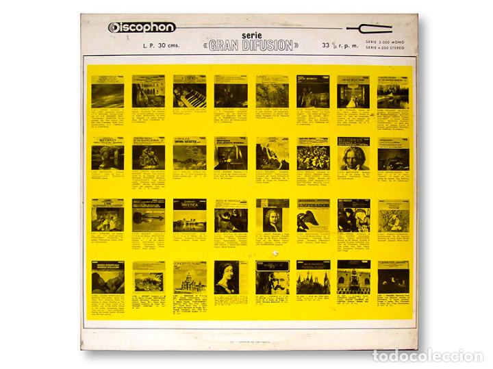 Discos de vinilo: RICHARD WAGNER - OBERTURAS - DISCOS DISCOPHON - 1966 - Foto 2