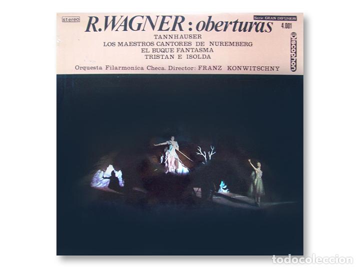 Discos de vinilo: RICHARD WAGNER - OBERTURAS - DISCOS DISCOPHON - 1966 - Foto 1