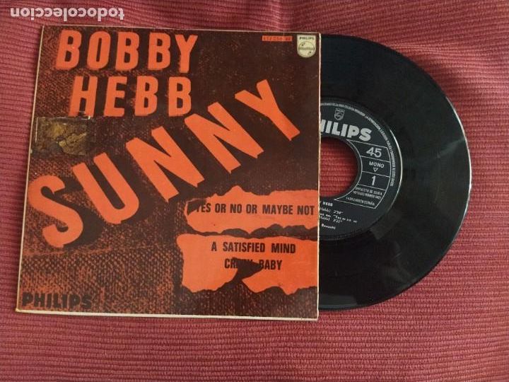 Discos de vinilo: BOBBY HEBB EP SUNNY, 1966 PHILIPS SPA - Foto 1