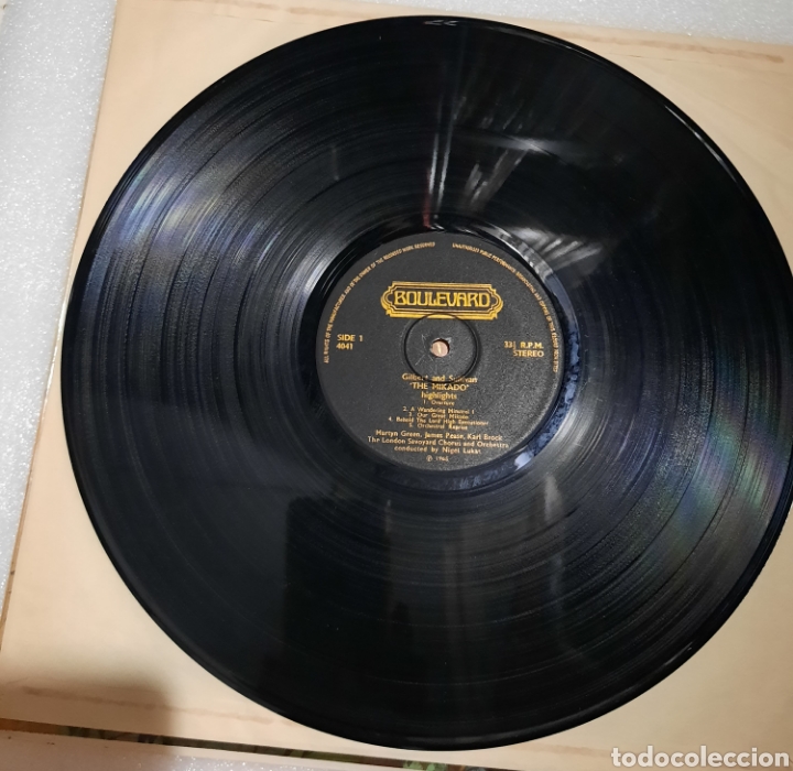 Discos de vinilo: Gilbert & Sullivan - the mikado. BSO - Foto 2