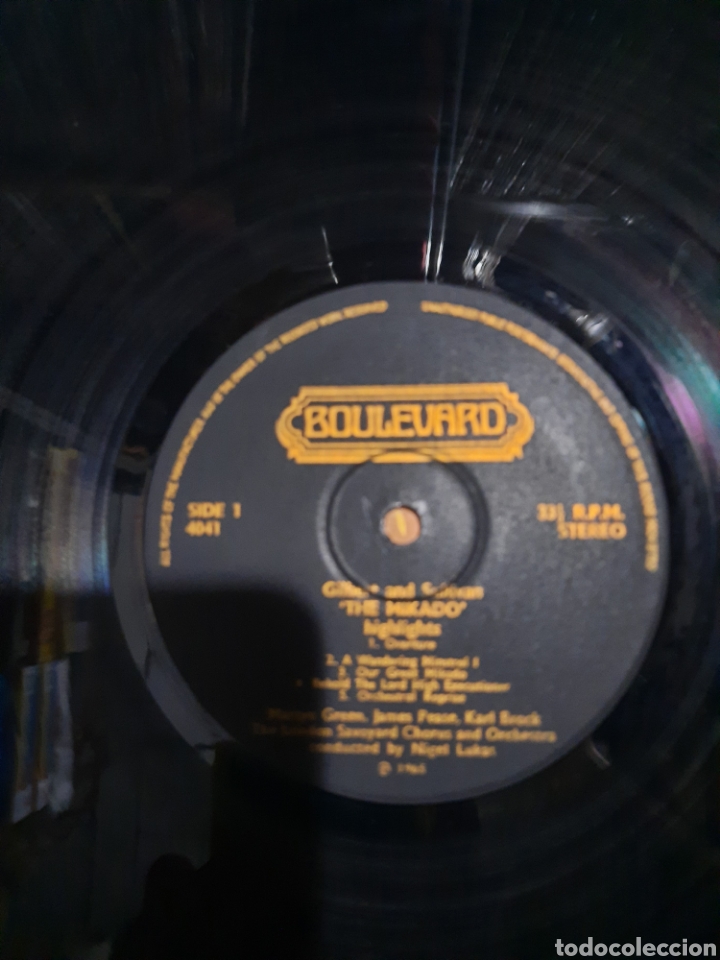 Discos de vinilo: Gilbert & Sullivan - the mikado. BSO - Foto 3