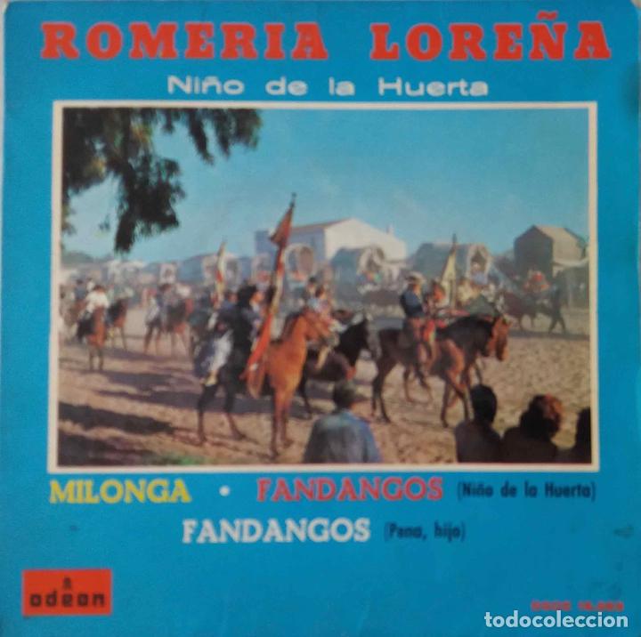 Discos de vinilo: NI&Ntilde;O DE LA HUERTA. ROMER&Iacute;A LORE&Ntilde;A + 3. EP - Foto 1