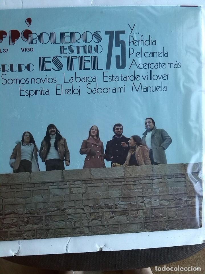 Discos de vinilo: GRUPO ESTEL - BOLEROS ESTILO 75 1974 - Foto 1