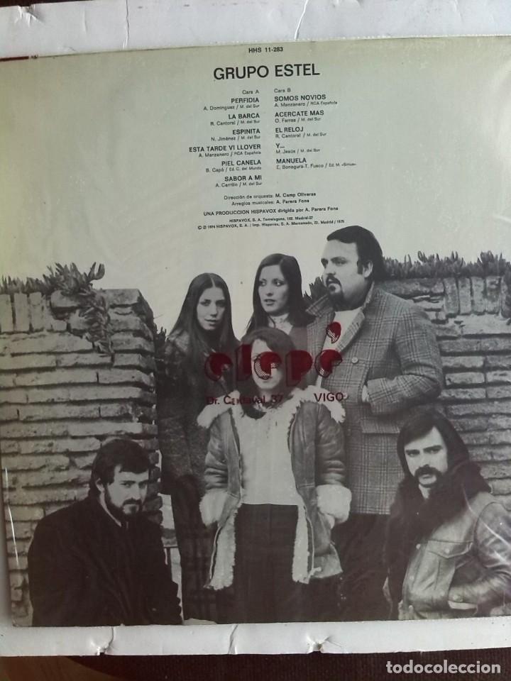 Discos de vinilo: GRUPO ESTEL - BOLEROS ESTILO 75 1974 - Foto 2