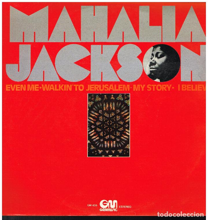 Discos de vinilo: MAHALIA JACKSON - MAHALIA JACKSON - LP 1976 - Foto 1