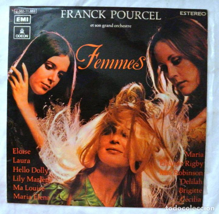 Discos de vinilo: FRANCK POURCEL, FEMMES, Disco Vinilo LP, EMI ODEON 1972 - Foto 1