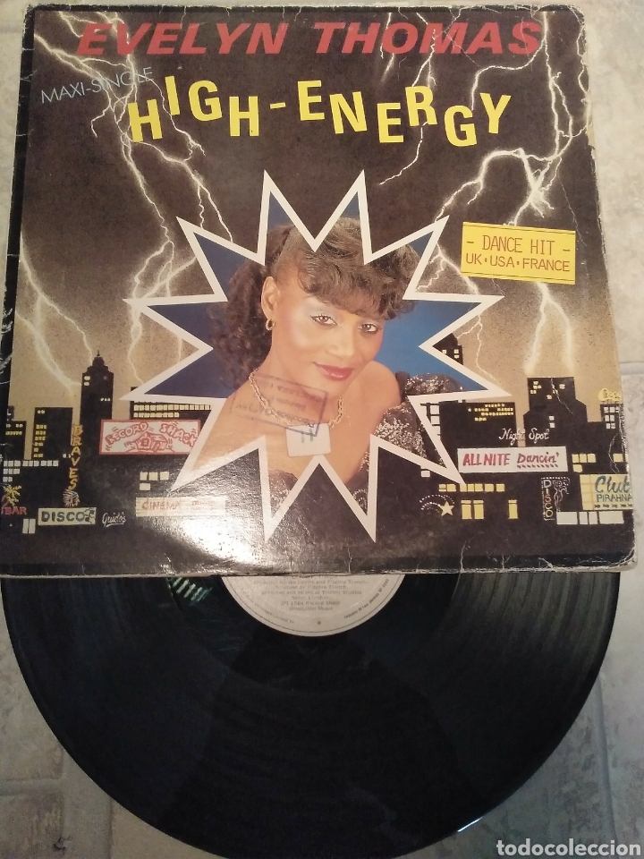 Discos de vinilo: Evelyn thomas - Foto 1