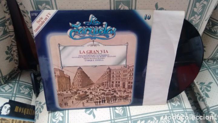 Discos de vinilo: LP ( VINILLO) DE LA ZARZUELA LA GRAN VIA - Foto 1
