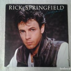 Discos de vinilo: RICK SPRINGFIELD ZLIVING IN OZ- LP RCA 1983 ED. AMERICANA AFLI 4660 EN MUY BUENAS CONDICIONES. Lote 218029507