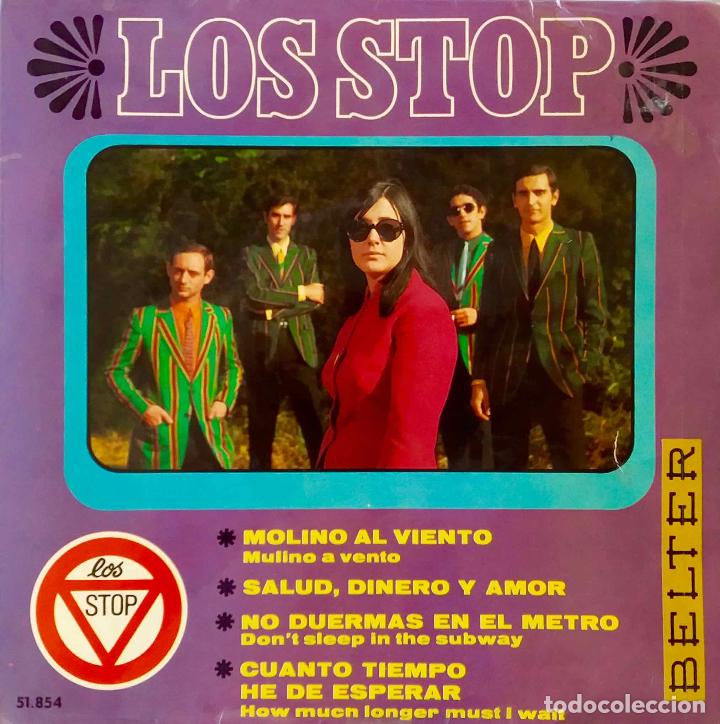 Discos de vinilo: LOS STOP, MOLINO AL VIENTO + 3 CANCIONES. EP - Foto 1