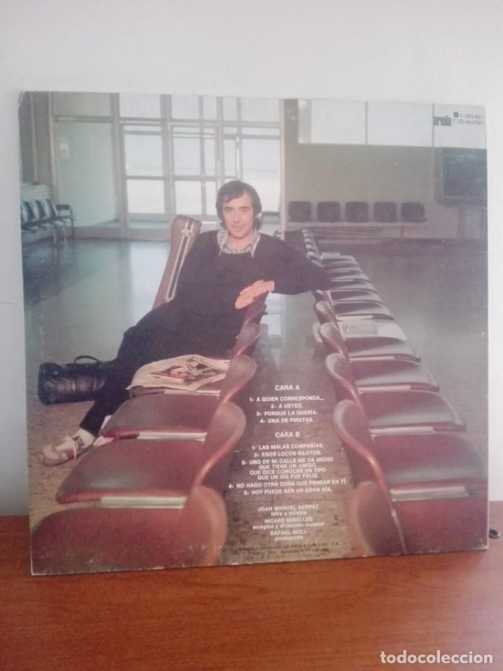 Discos de vinilo: JOAN MANUEL SERRAT .. - EN TRANSITO - LP 1981 CON ENCARTE - Foto 2