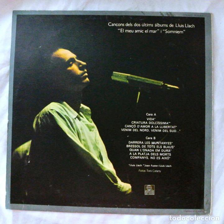 Discos de vinilo: Lluis Llach, Disco Vinilo LP, Ariola 1979 - Foto 2
