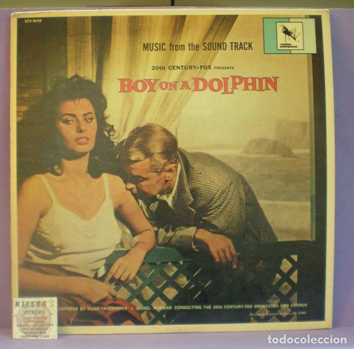 Discos de vinilo: Boy on a dolphin - Hugo Friedhofer - LP - Foto 1