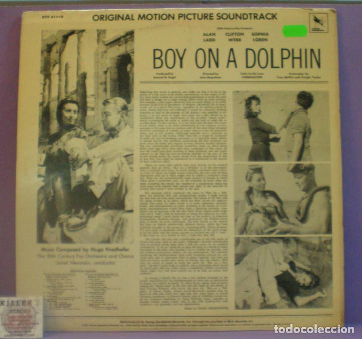 Discos de vinilo: Boy on a dolphin - Hugo Friedhofer - LP - Foto 2