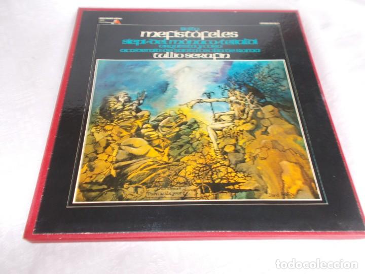 Discos de vinilo: MEF&Iacute;ST&Oacute;FELES Boito Caja con 3 Lps - Foto 1