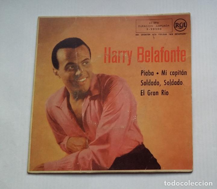 Discos de vinilo: HARRY BELAFONTE. PIABA. EP. TDKDS13 - Foto 1