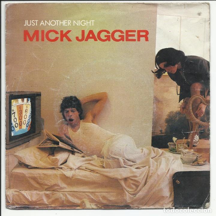Discos de vinilo: Mick Jagger - ROLLING STONES JUST ANOTHER NIGHT SINGLE HOLANDA 1986 - Foto 1