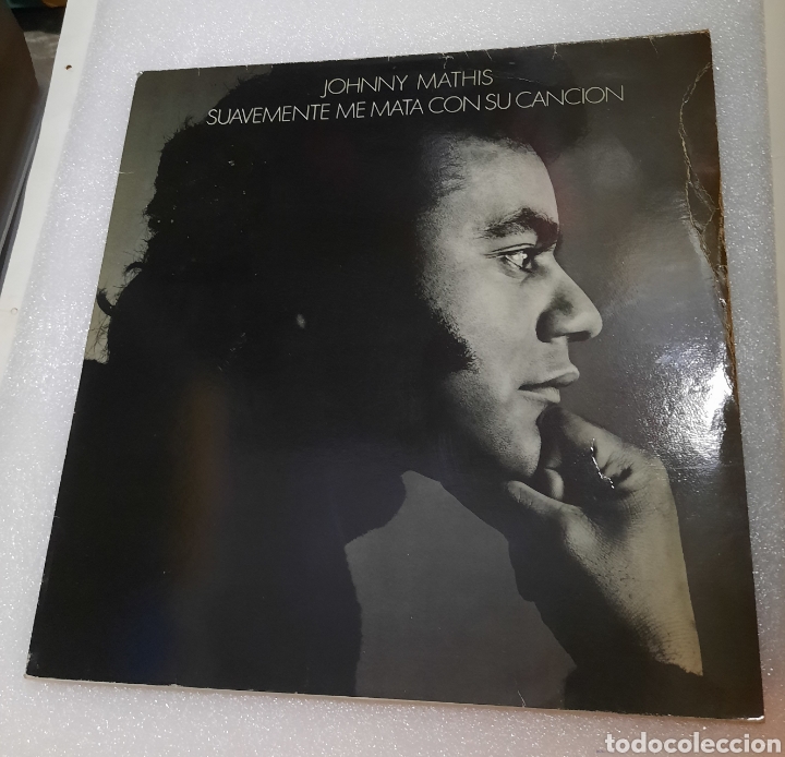 Discos de vinilo: Johnny Mathis - Suavemente me mata con su canci&oacute;n - Foto 1