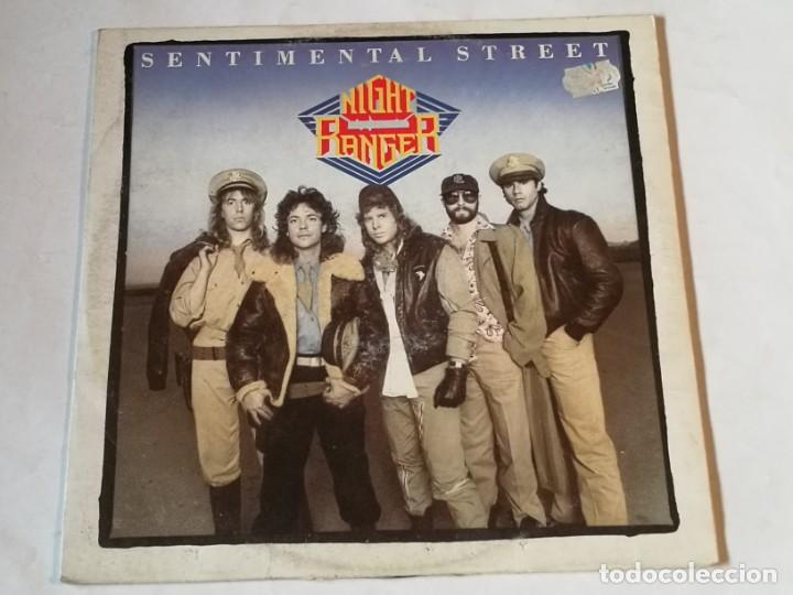 Discos de vinilo: Night Ranger - Sentimental Street (Long Version) / Night Machine - 1985 - Foto 1