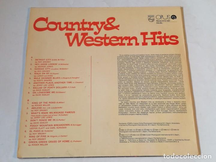 Discos de vinilo: Various - Country & Western Hits - LP - Foto 2