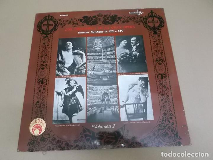 Discos de vinilo: LOS CREADORES DE LA GRAN OPERA VOL. 2 (LP) EN LAS VOCES DE LOS ARTISTAS ORIGINALES A&Ntilde;O 1972 &ndash; PORTAD